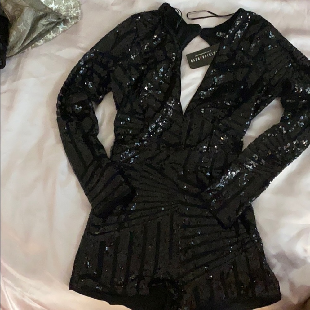 Sequin Romper